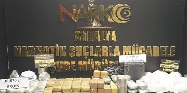 37 kilo 550 gram uyuşturucu ele geçirildi