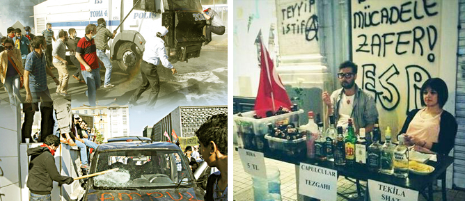 Parkta yapılan artık eylem değil işgal