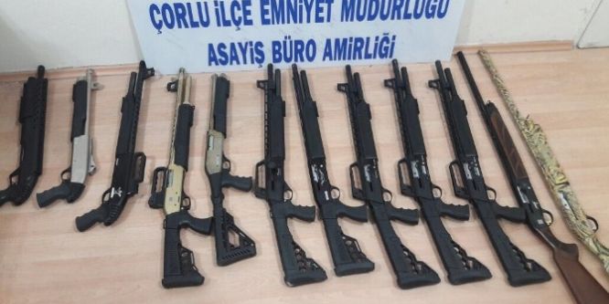 Kargo kolisinden cephanelik çıktı