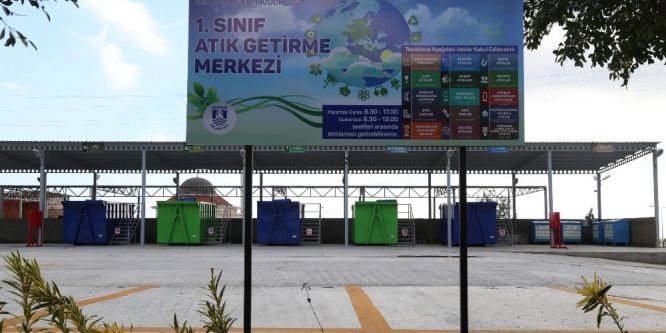 Bodrum’da Atık Getirme Merkezi hizmete girdi
