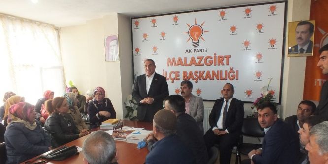AK Parti’den Malazgirt ilçesine teşekkür ziyareti