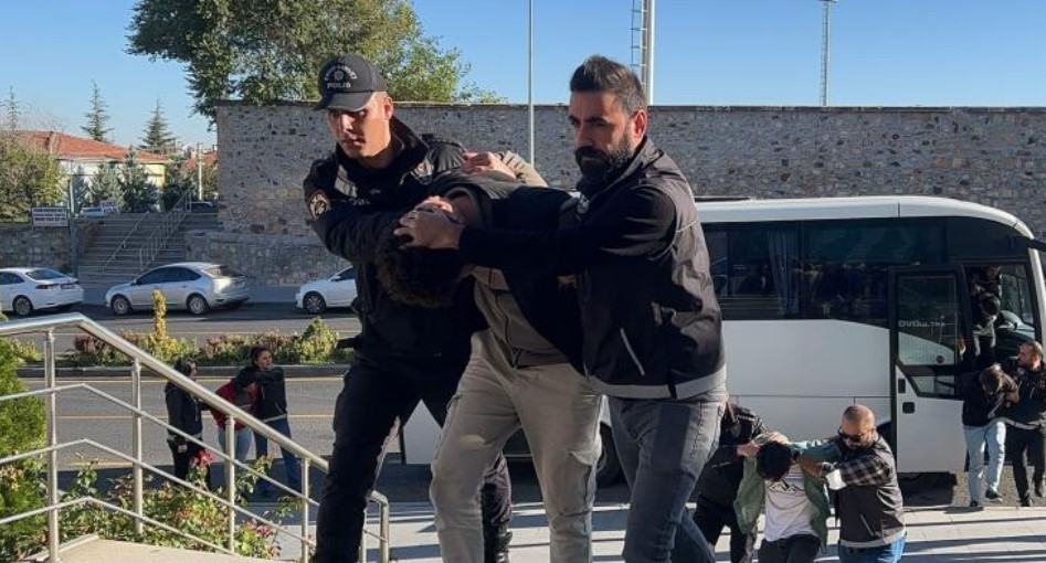 38 torbacı tutuklandı