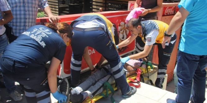 Şanlıurfa’da otomobil ile motosiklet çarpıştı!