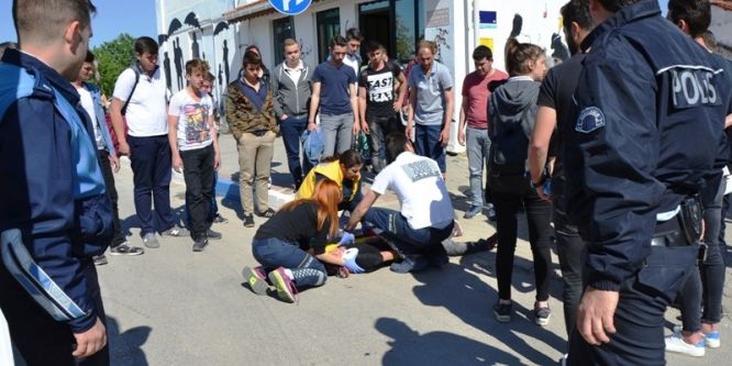 Biga’da kaza: 1 yaralı