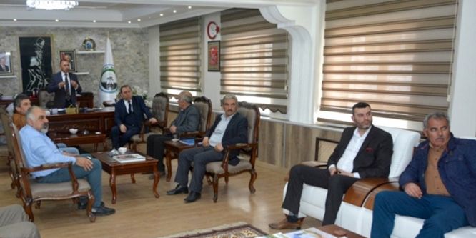 Başkan Köksoy, esnafla bir araya geldi