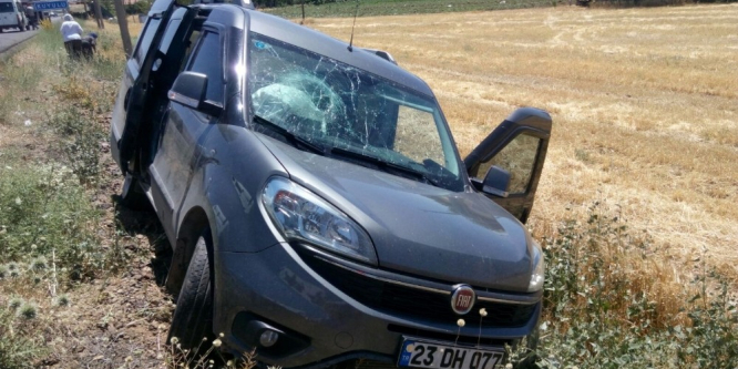 Elazığ’da trafik kazası: 5 yaralı