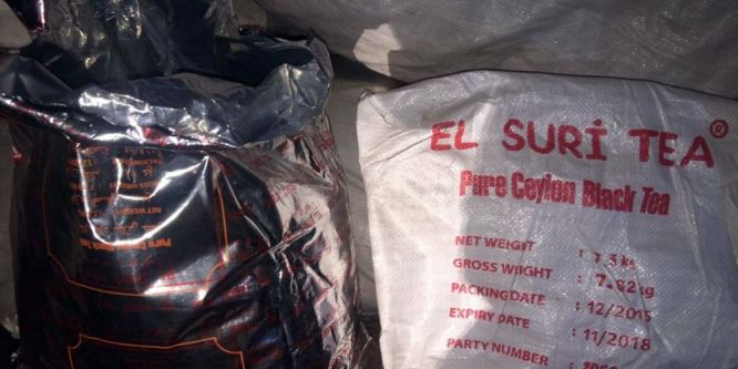 3 ton kaçak çay ele geçirildi