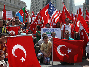 New York’ta “Tayyib’i yedirmeyiz” gösterisi