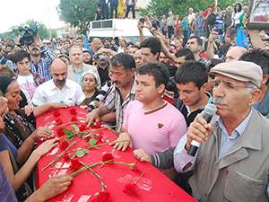 Sarısülük’ün cenazesinde provokasyon çabası