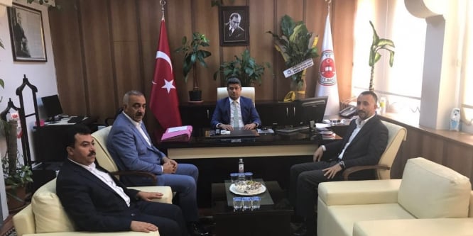 Siverek Cumhuriyet Başsavcısı Karataş’a ziyaretler sürüyor