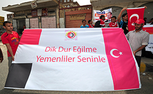 One minute’ü unutmayacağız, Dik dur eğilme Yemenliler seninle