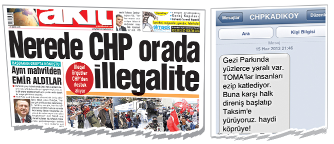 CHP panikte