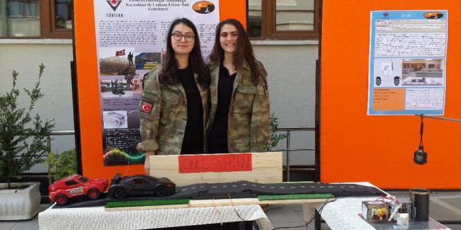 Asker kızlarından örnek proje