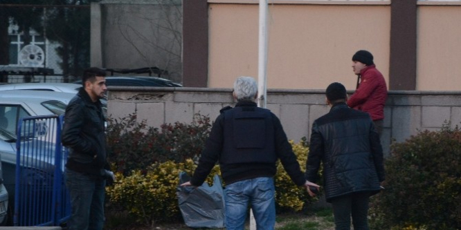 Sinop Valiliği önünde intihar girişimi