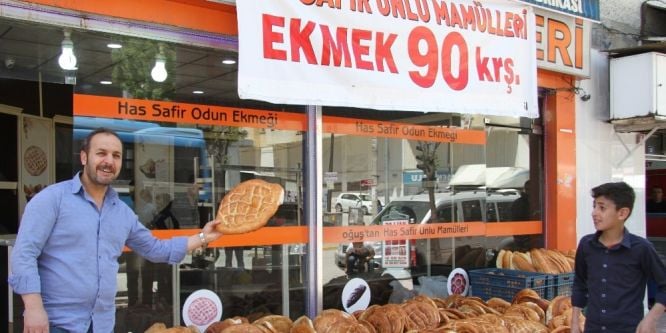 Van’da ramazan pidesi 1 lira 80 kuruş
