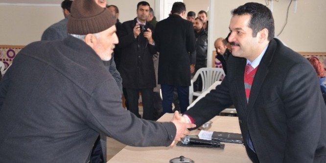 Kaymakam Ahmet Özkan’dan köy ziyareti