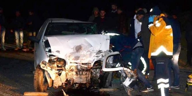 Denizli’de trafik kazası!