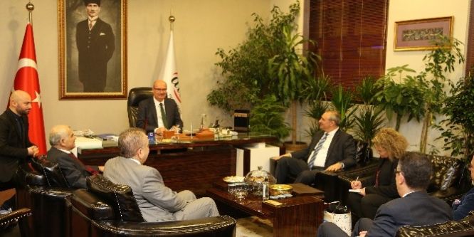 İsrail Büyükelçisi ATO’yu ziyaret etti