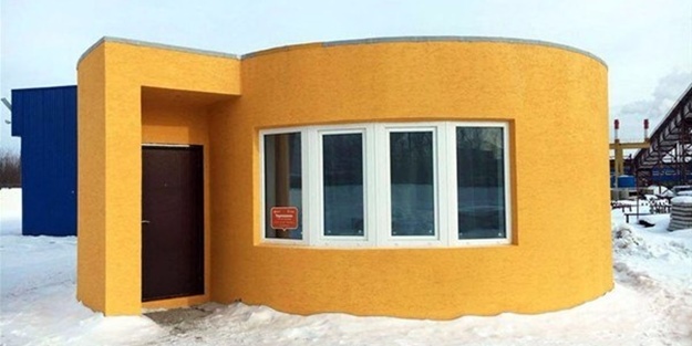3D yazıcıyla ev inşa ettiler!