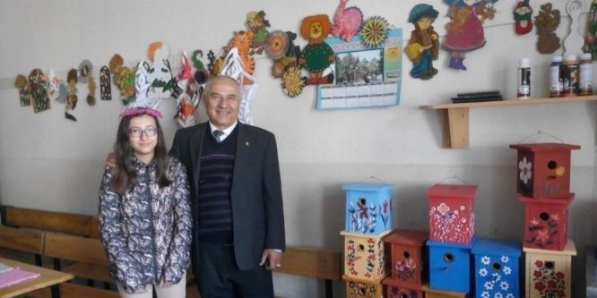 Burhaniyeli öğrencilerden örnek hareket