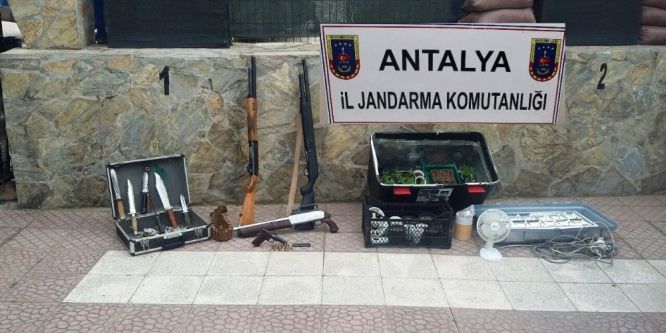 Olimpos’ta uyuşturucu operasyonu