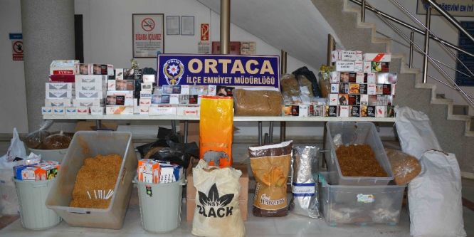 Ortaca Emniyetinden kaçak tütün operasyonu