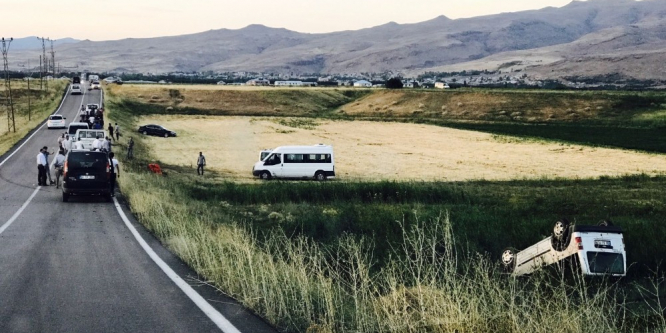 Muradiye’de trafik kazası: 7 yaralı