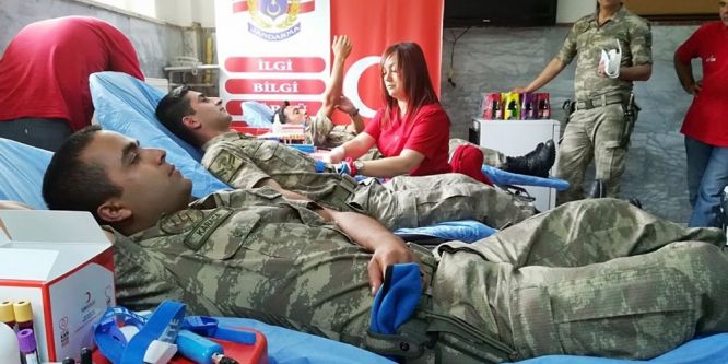 Jandarma vatan için can, millet için kan veriyor