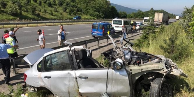 Düzce’de feci kaza: 4 ölü