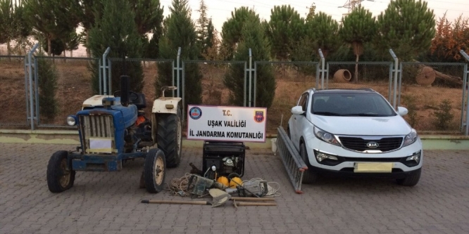 Uşak’ta kaçak kazı operasyonu