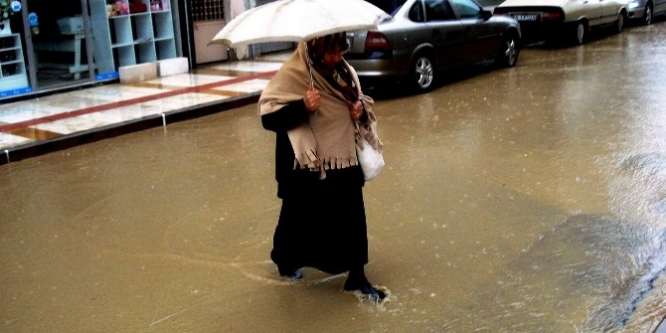 Yağmur üreticinin yüzünü güldürdü