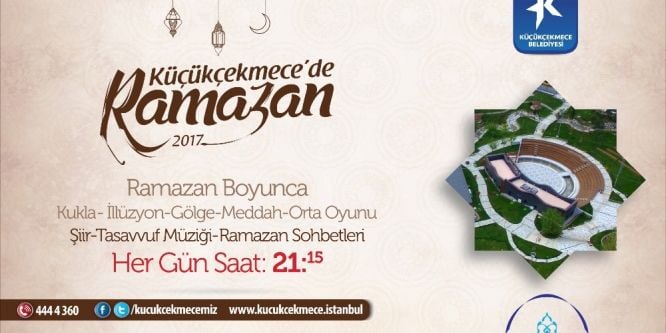 Küçükçekmece’de 21 mahallede iftar
