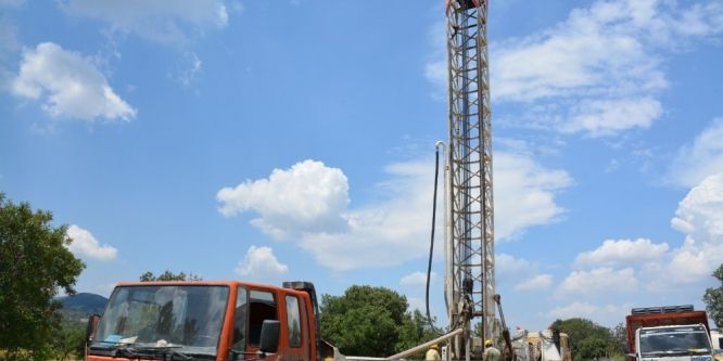 Şamar mahallesinde yeni sondaj çalışması