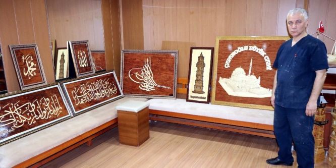 35 yıldır Naht sanatını Yozgat’ta yaşatıyor