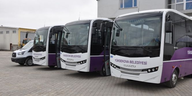 Yüksekova Belediyesi araç filosunu genişletiyor