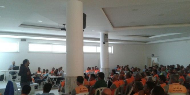 Didim’de temizlik işleri çalışanlarına eğitim verildi