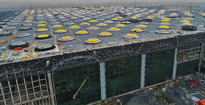 3'üncü Havalimanı'nın yüzde 78'i tamam