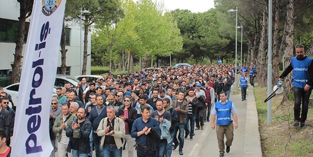 4 bin 300 TÜPRAŞ işçisinden Koç'a isyan: Sermayeye ders vermeliyiz