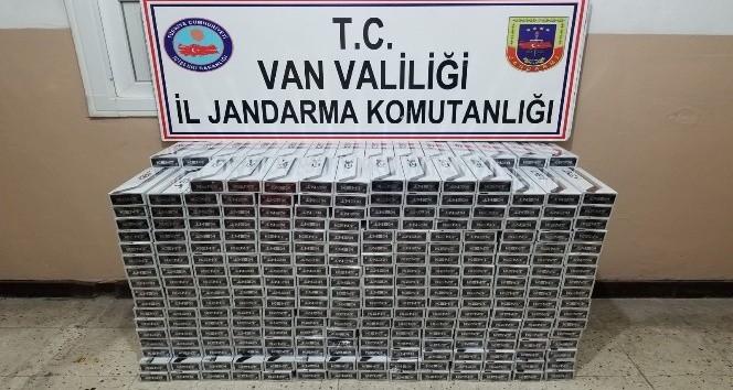 4 bin 990 paket kaçak sigara ele geçirildi