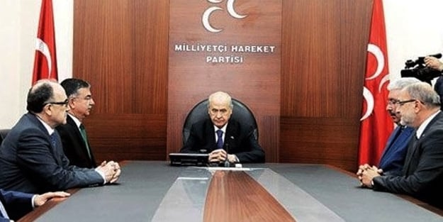 Bahçeli ile ne konuşuldu? İşte 4 dakikanın sırrı