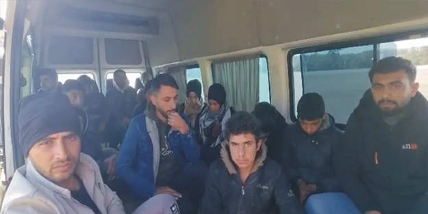 4 kaçak göçmen yakalandı