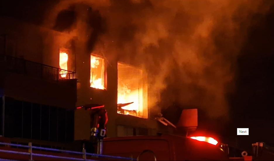 4 katlı apartmanda patlama oldu! 12 yaralı var