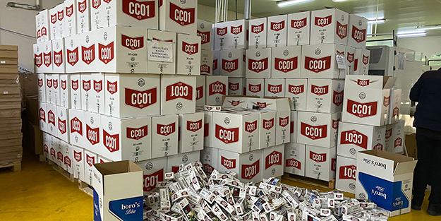 4 milyon 720 bin kaçak makaron ele geçirildi