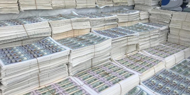 4 milyon dolarlık dev sahte para operasyonu!
