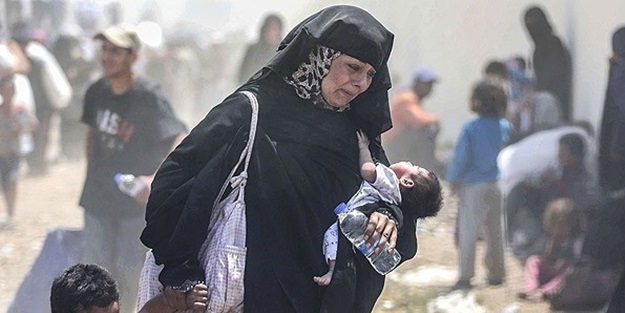 '4 milyonu aşkın Suriyeli mülteci konumuna düştü'