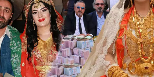 4 saatlik takı töreni! İnanılmaz rakam