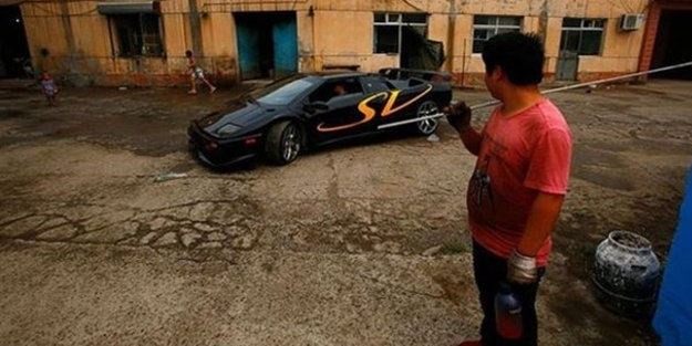 4 sene uğraşıp Lamborghini yaptılar!
