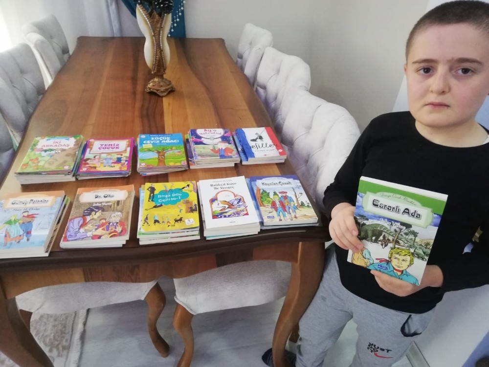 4. sınıf öğrencisinden anlamlı hediye 