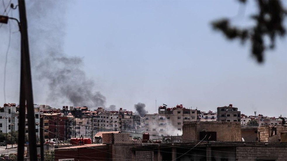 4 Suriyeli öldü çok sayıda yaralı var İran'a ait füze Süveyda'yı vurdu