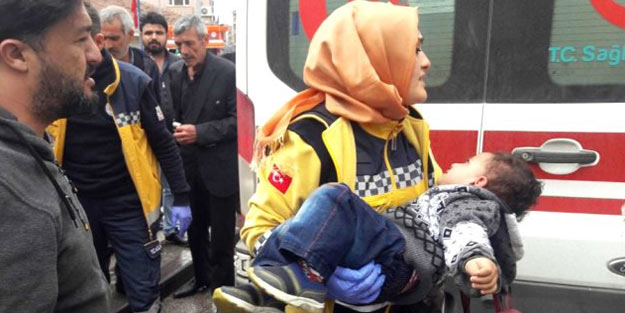 4 yaşındaki çocuğa çarpan vicdansız arkasına bakmadan kaçtı